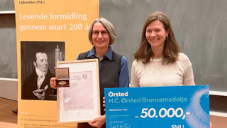 Billede af underviser Anja Skaar Jacobsen og KVUC